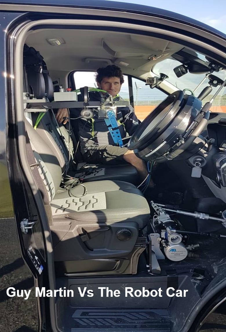 Poster of Guy Martin Vs The Robot Car