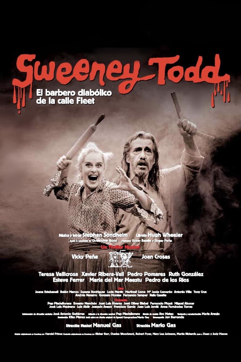 Poster of Sweeney Todd: The Demon Barber of Fleet Street