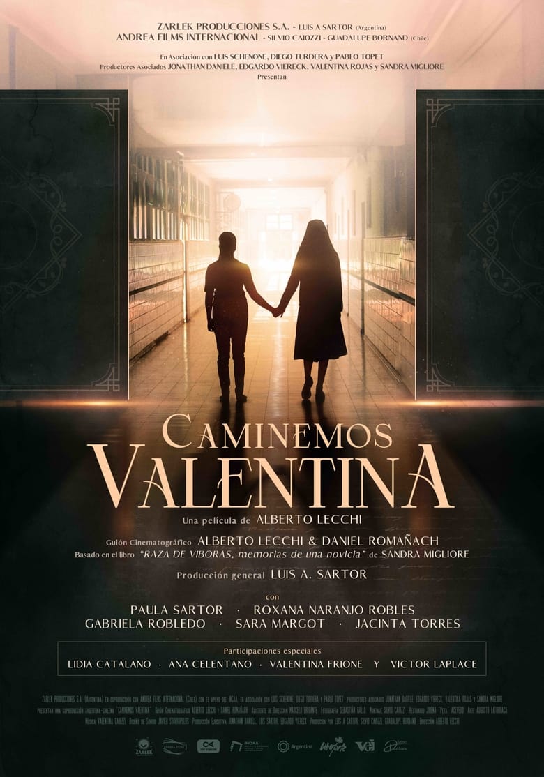 Poster of Let's Take a Walk, Valentina