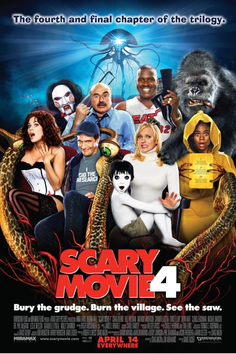 Poster of Scary Movie 4