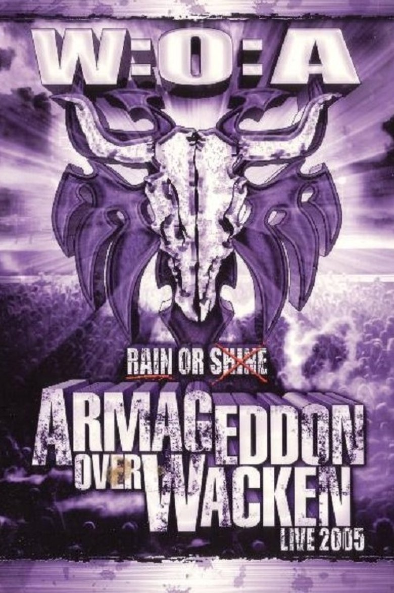 Poster of Armageddon Over Wacken 2005 - Rain Or Shine