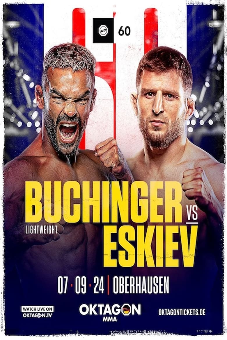 Poster of OKTAGON 60: Buchinger vs. Eskiev