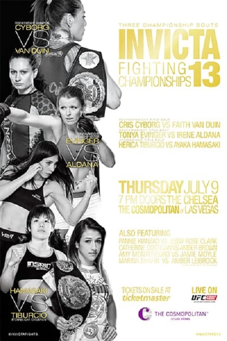 Poster of Invicta FC 13: Cyborg vs. Van Duin