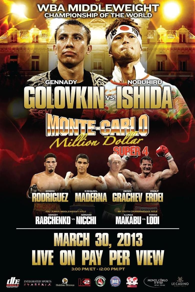 Poster of Gennady Golovkin vs. Nobuhiro Ishida