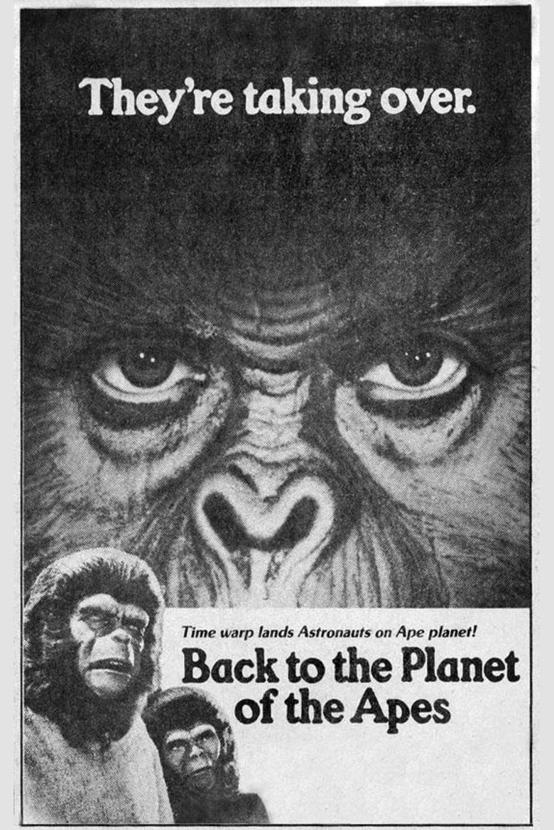 Poster of Back to the Planet of the Apes