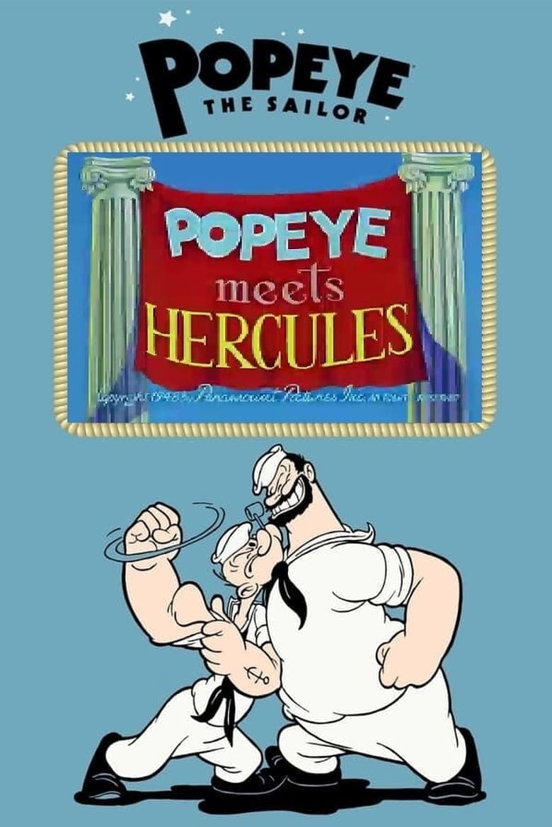 Poster of Popeye Meets Hercules