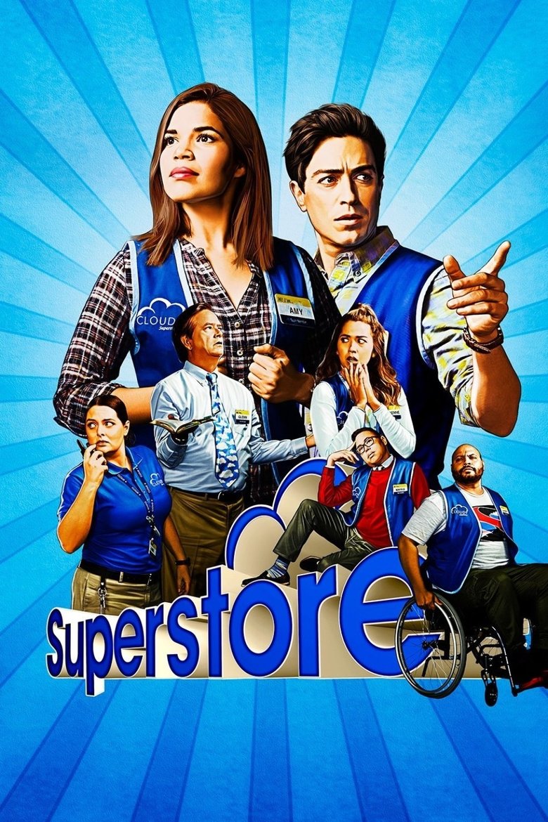 Poster of Cast and Crew in Superstore - Baby Shower (Season 4 - Episode 2) - Baby Shower