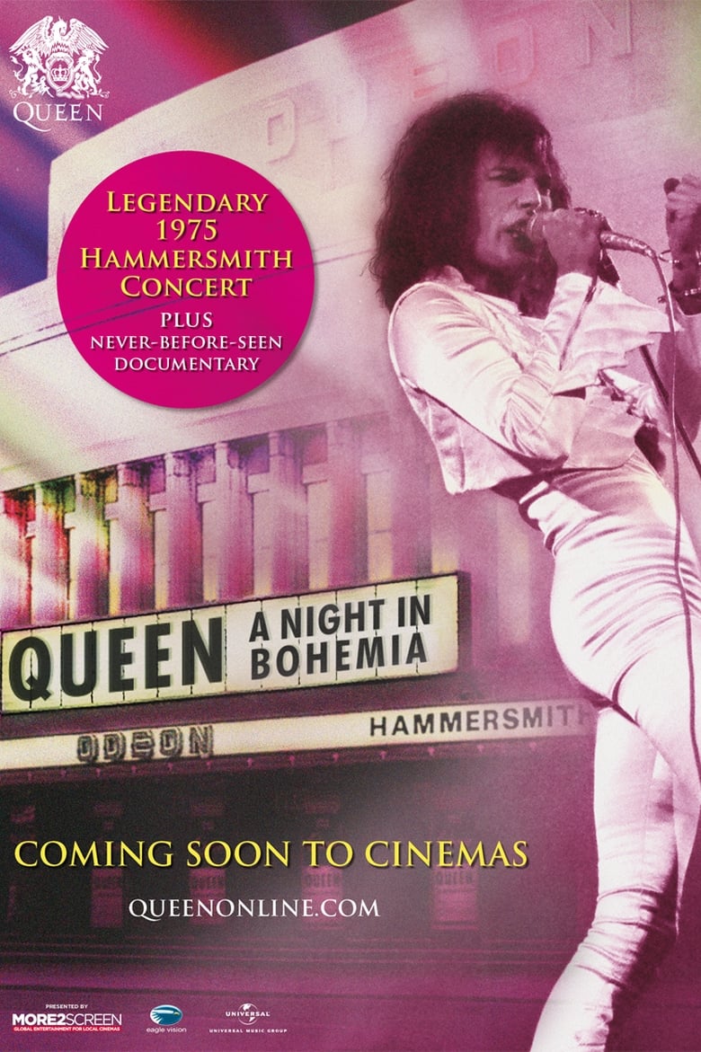 Poster of Queen: A Night in Bohemia