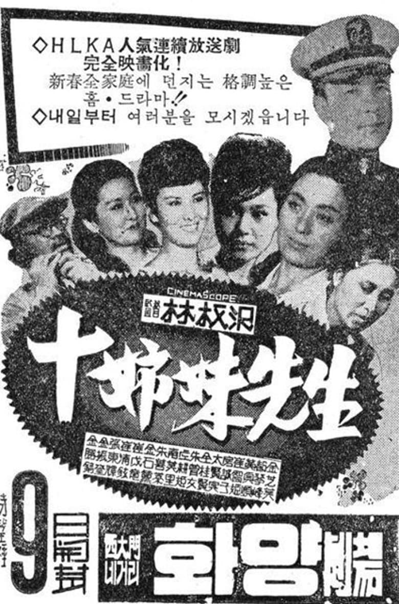 Poster of The Teacher with Ten Daughters