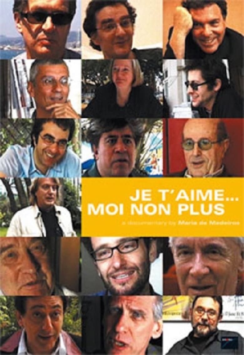 Poster of Je t'aime... moi non plus: Artistes et critiques