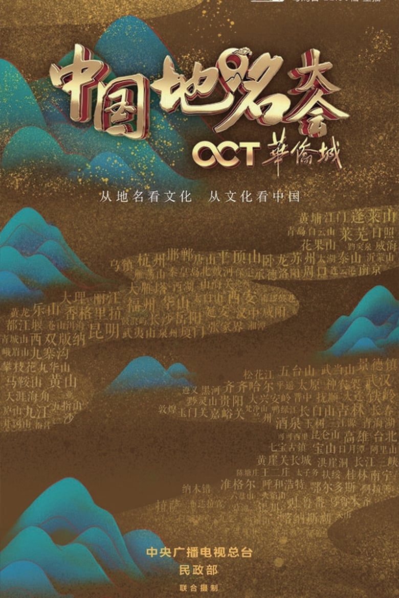 Poster of Chinese Geographical Name Congress