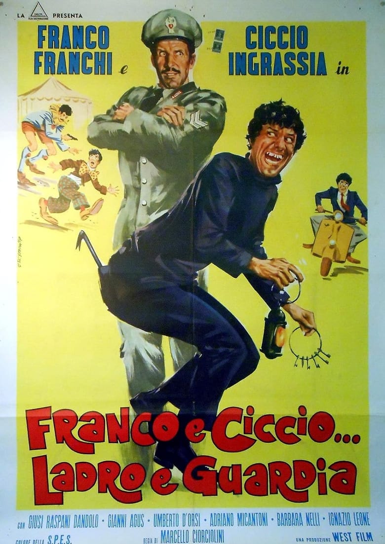 Poster of Franco e Ciccio... Ladro e Guardia