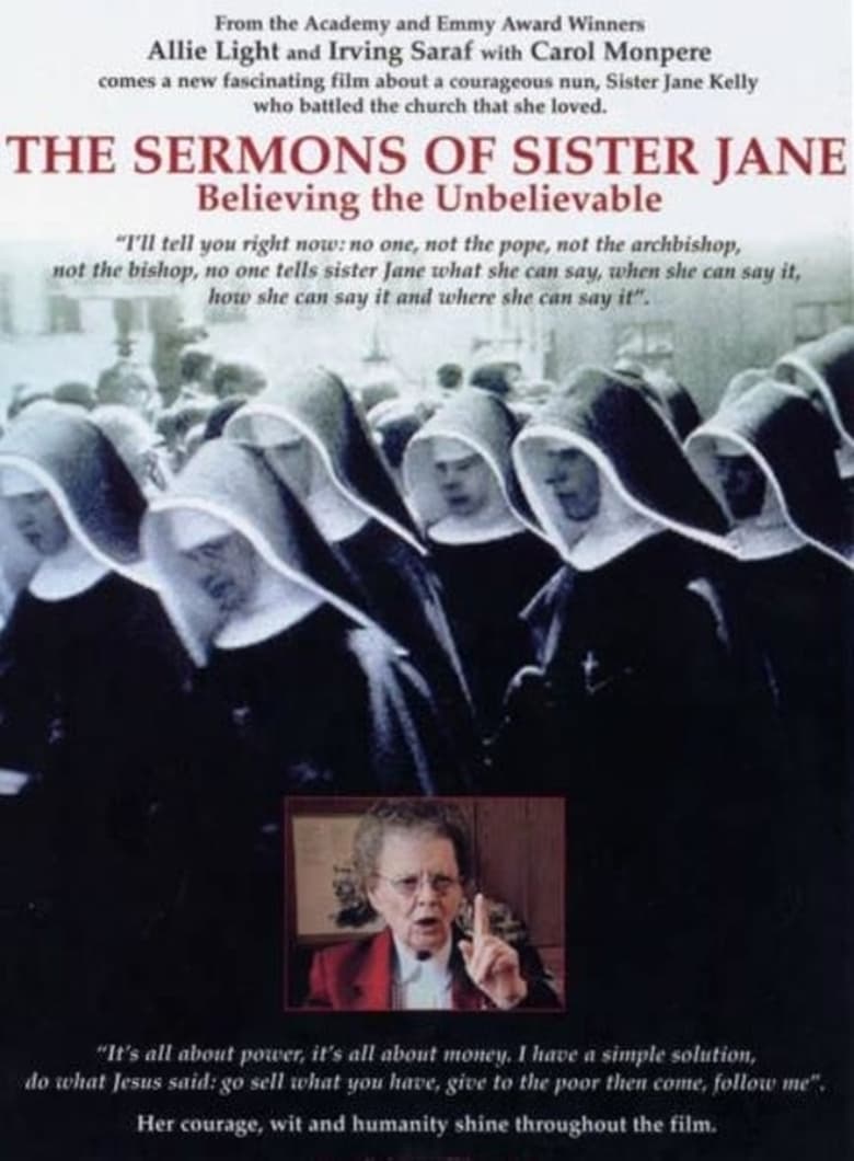 Poster of The Sermons of Sister Jane: Believing the Unbelievable