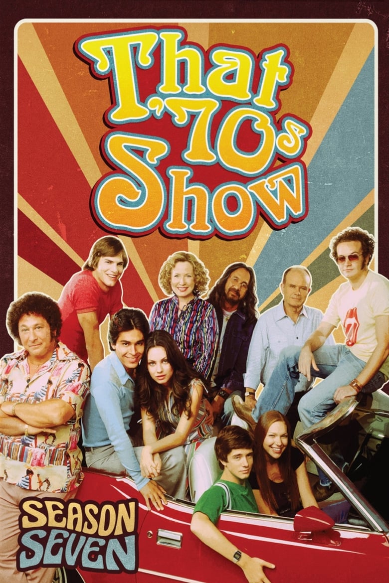 Poster of Cast and Crew in That '70s Show - Season 7 - Episode 24 - Short and Curlies