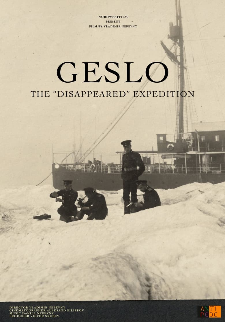 Poster of Geslo: The Disappeared Expedition