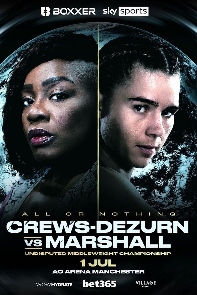 Poster of Franchón Crews-Dezurn vs. Savannah Marshall