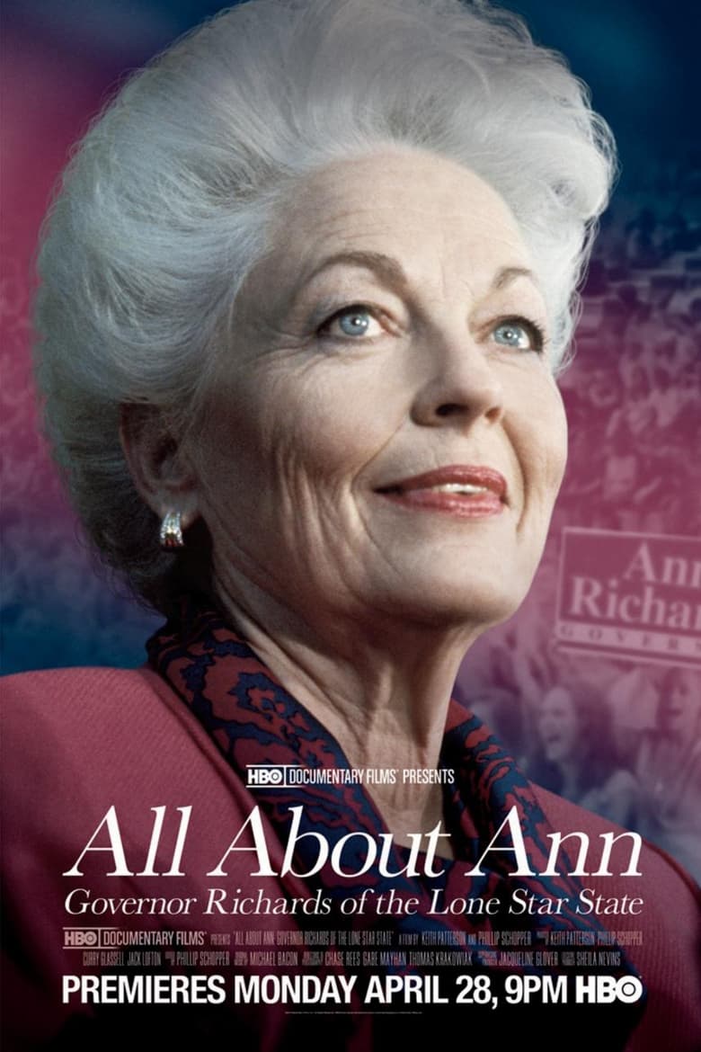 Poster of All About Ann: Governor Richards of the Lone Star State