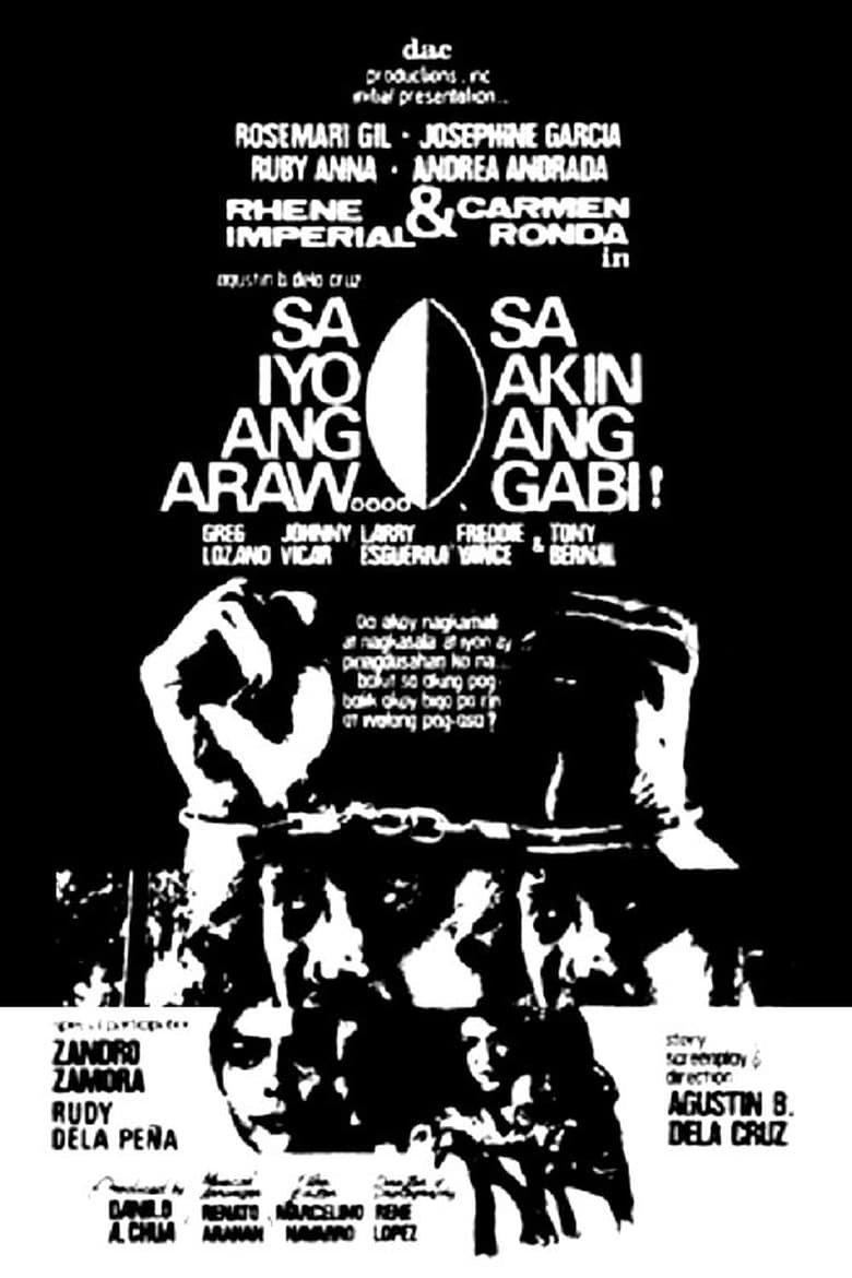 Poster of Sa Iyo ang Araw.... Sa Akin ang Gabi!