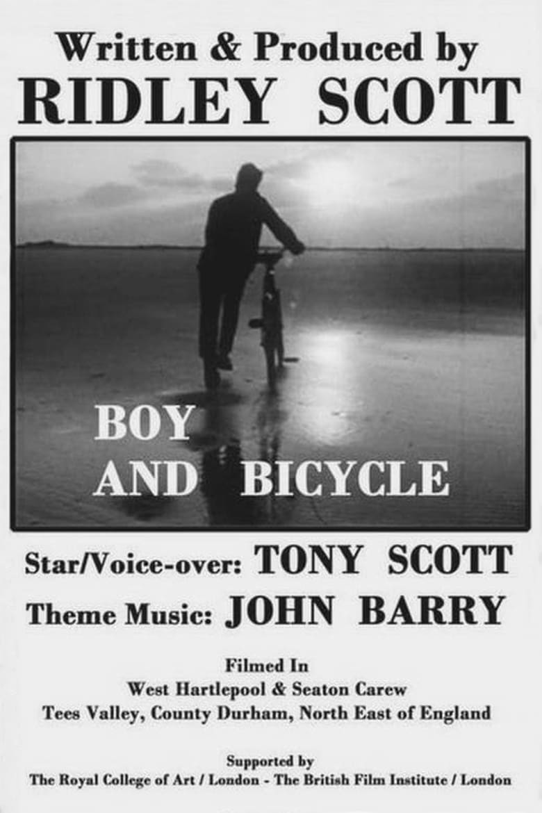 Poster of Boy and Bicycle