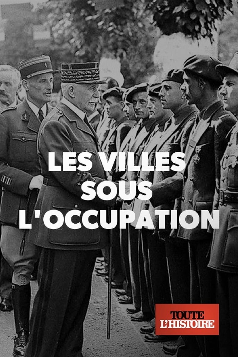 Poster of Villes sous l'occupation