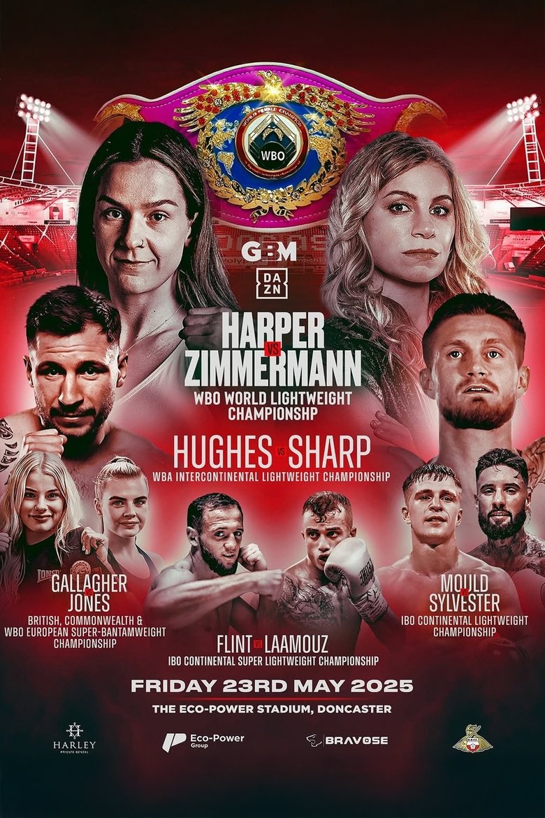 Poster of Terri Harper vs. Natalie Zimmerman