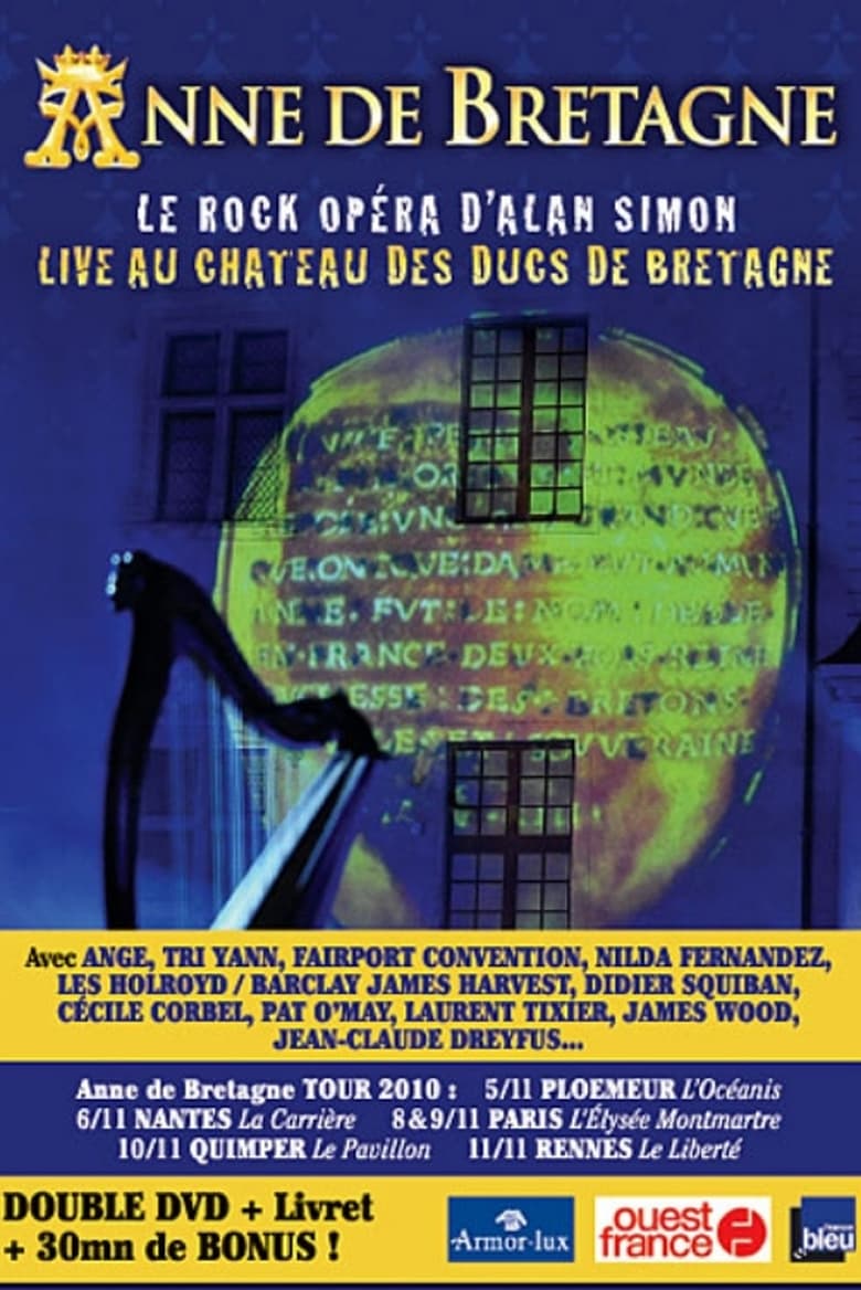 Poster of Anne of Brittany - Live at Castle of the Dukes of Brittany