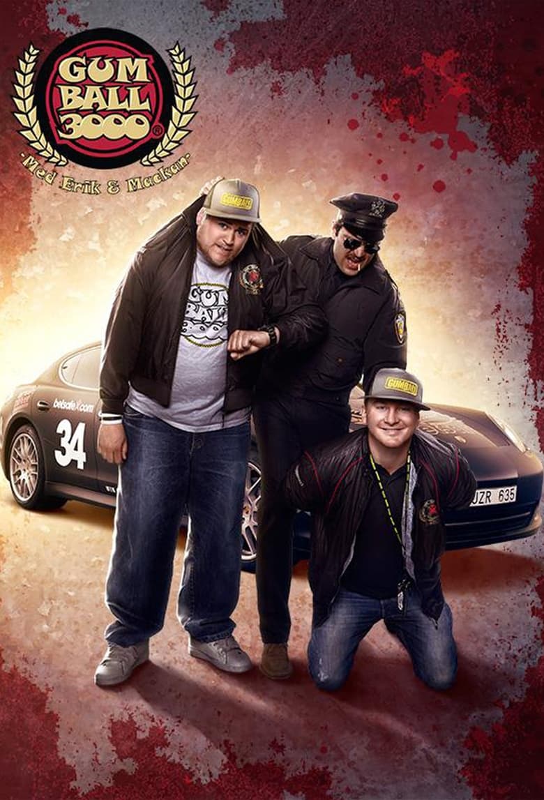 Poster of Erik och Mackan Gumball 3000