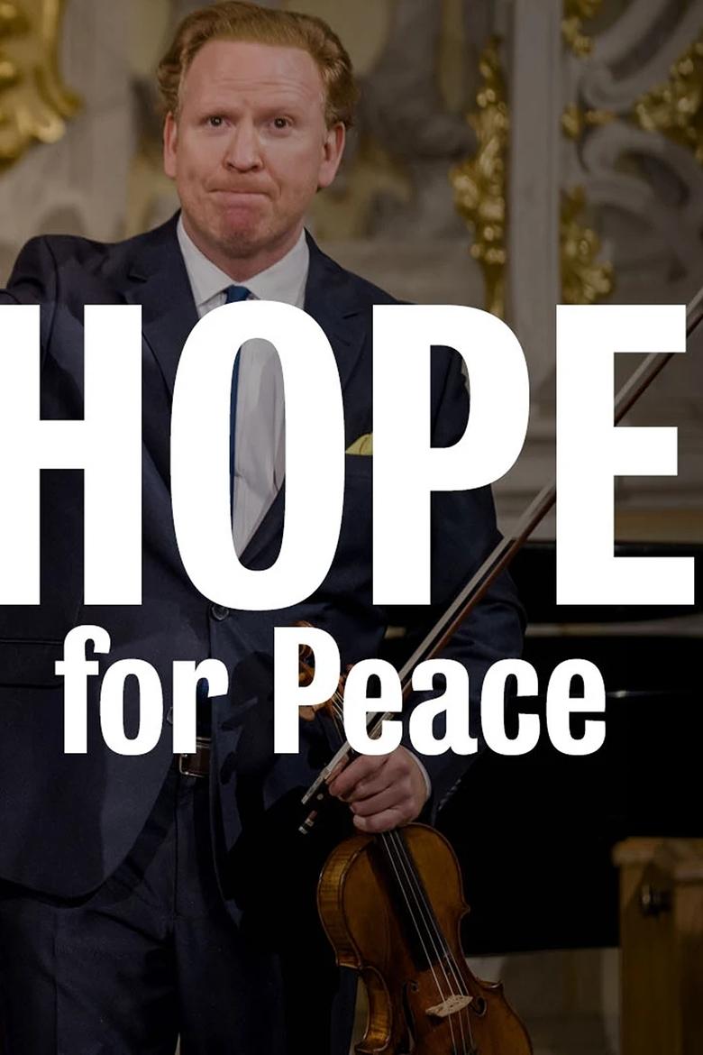 Poster of Hope for Peace Concert from the Frauenkirche - Dresden