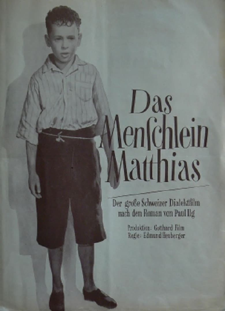 Poster of Das Menschlein Matthias