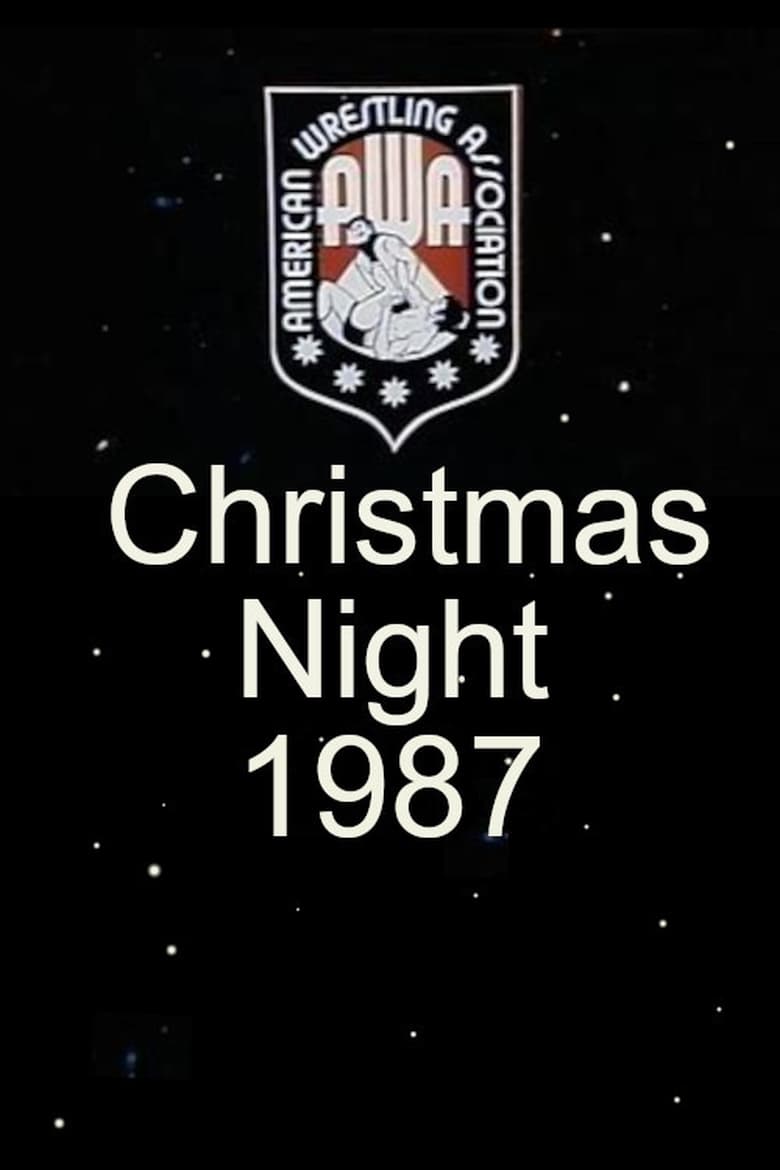 Poster of AWA Christmas Night 1987