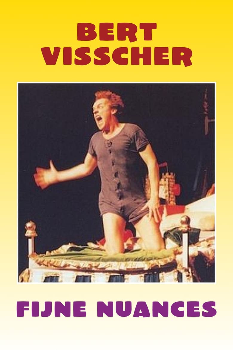 Poster of Bert Visscher: Fijne Nuances