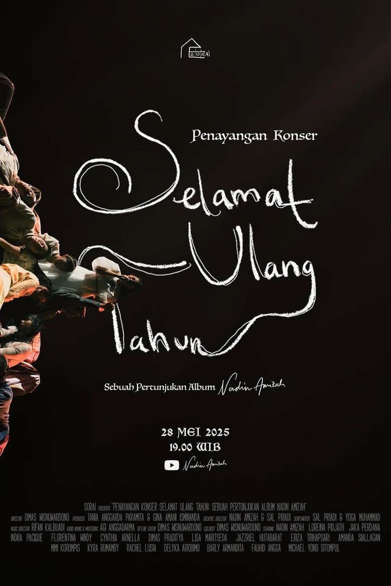 Poster of Penayangan Konser Selamat Ulang Tahun