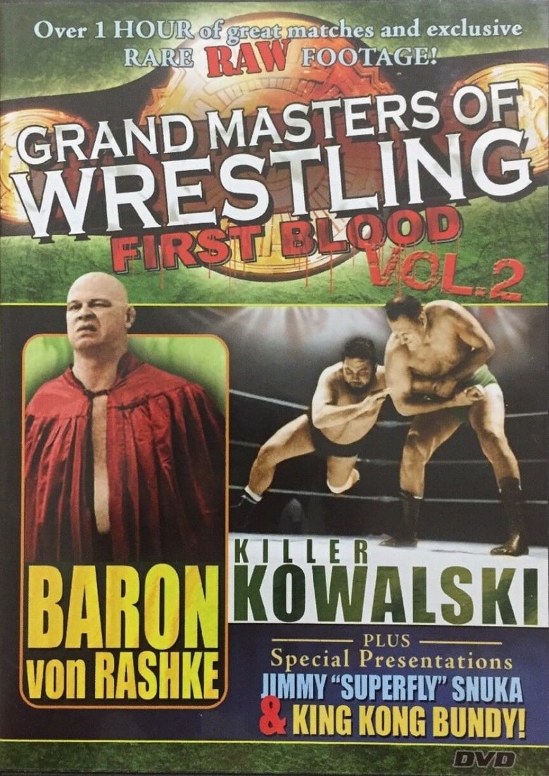 Poster of Grand Masters of Wrestling: First Blood Vol. 2