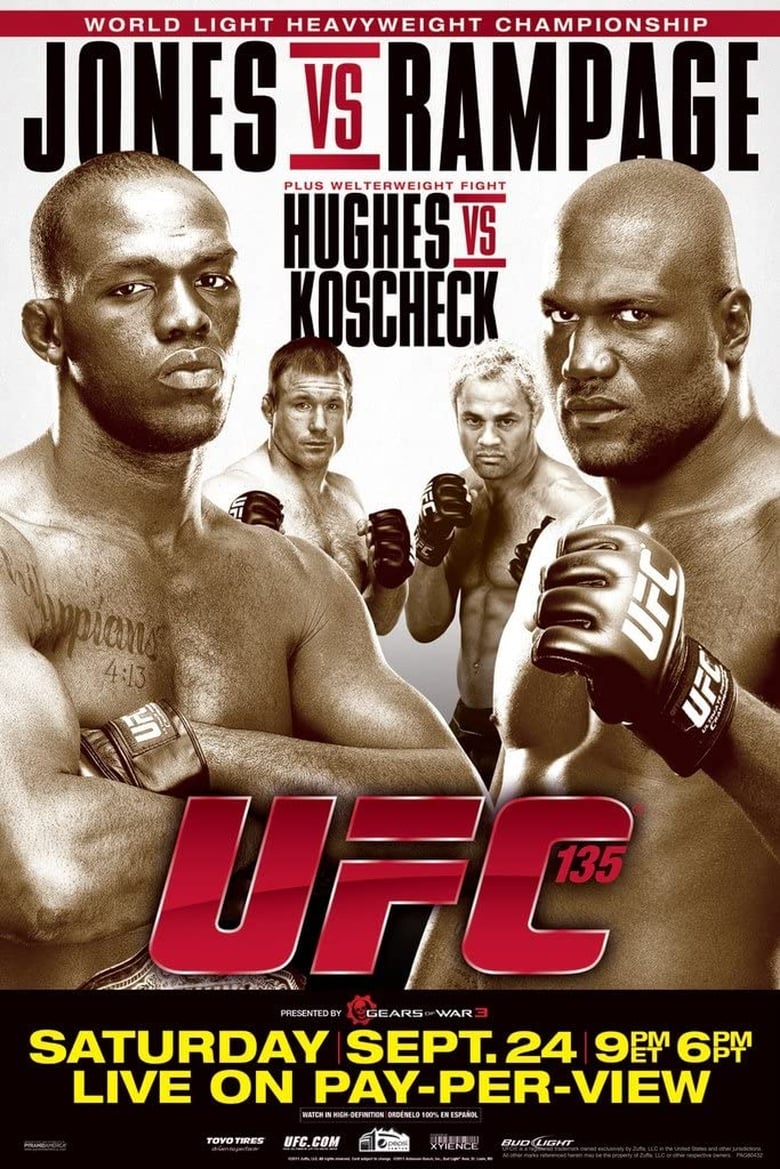 Poster of UFC 135: Jones vs. Rampage