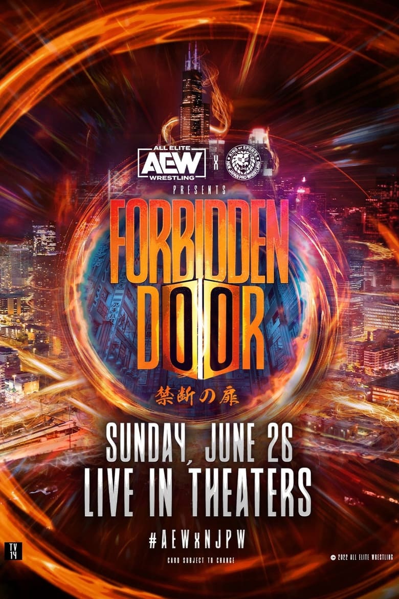 Poster of AEW x NJPW Presents Forbidden Door