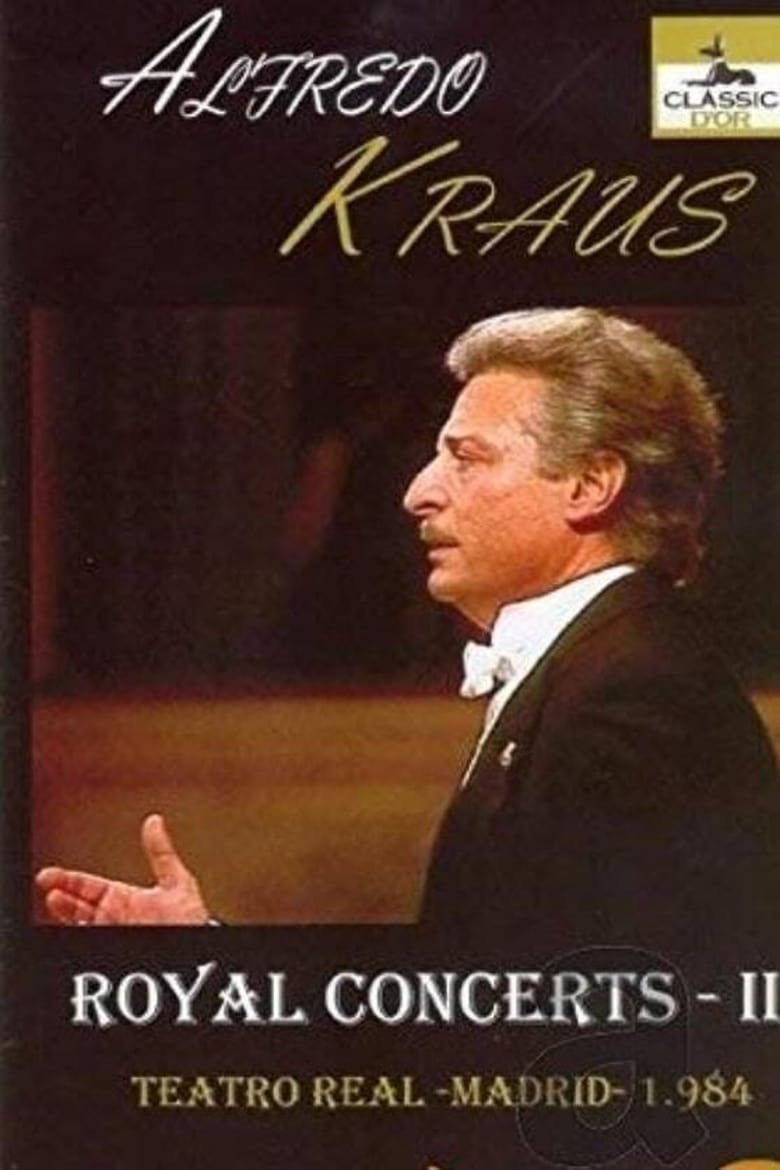 Poster of Alfredo Kraus - Concert in Madrid (Teatro Real)