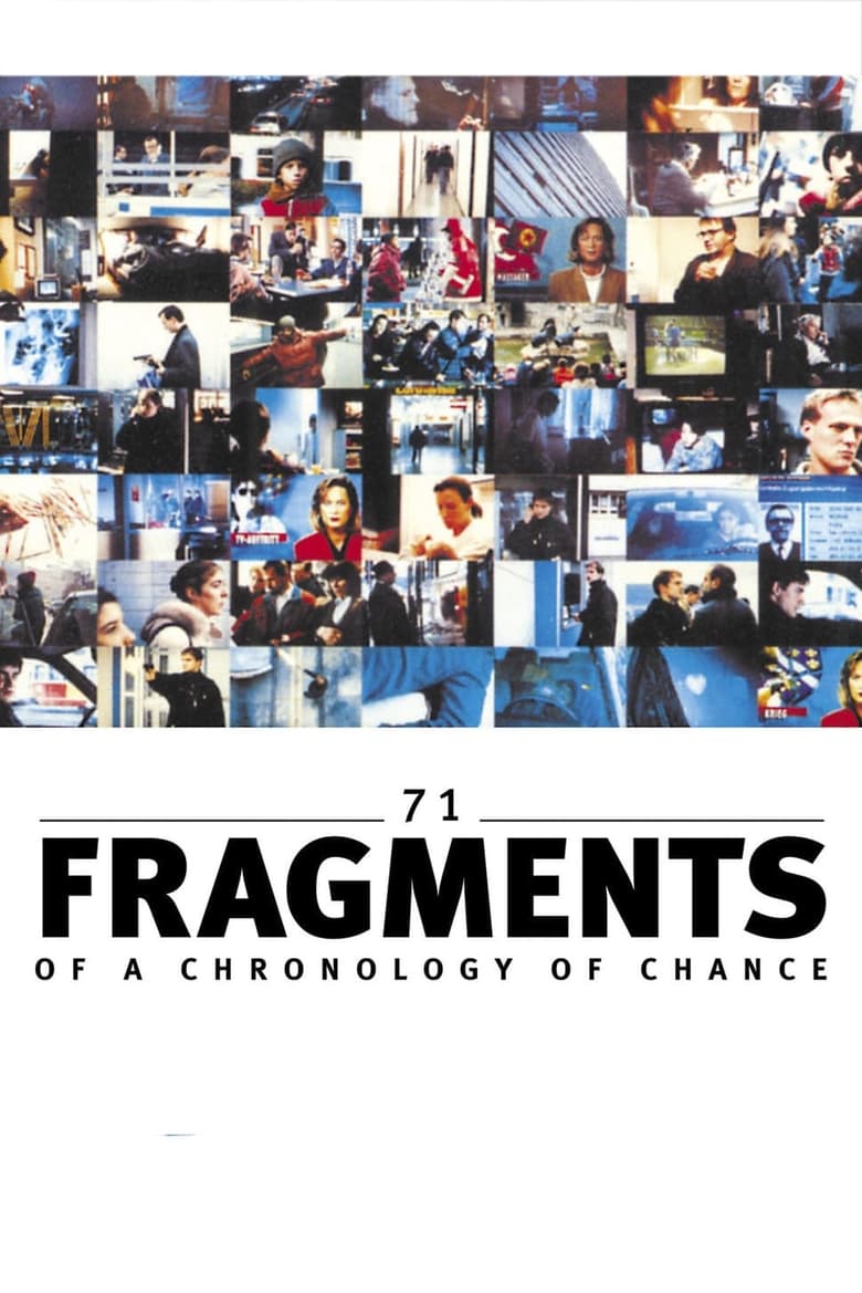 Poster of 71 Fragments of a Chronology of Chance