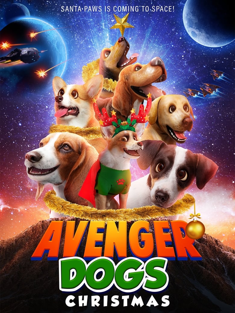 Poster of Avenger Dogs Christmas