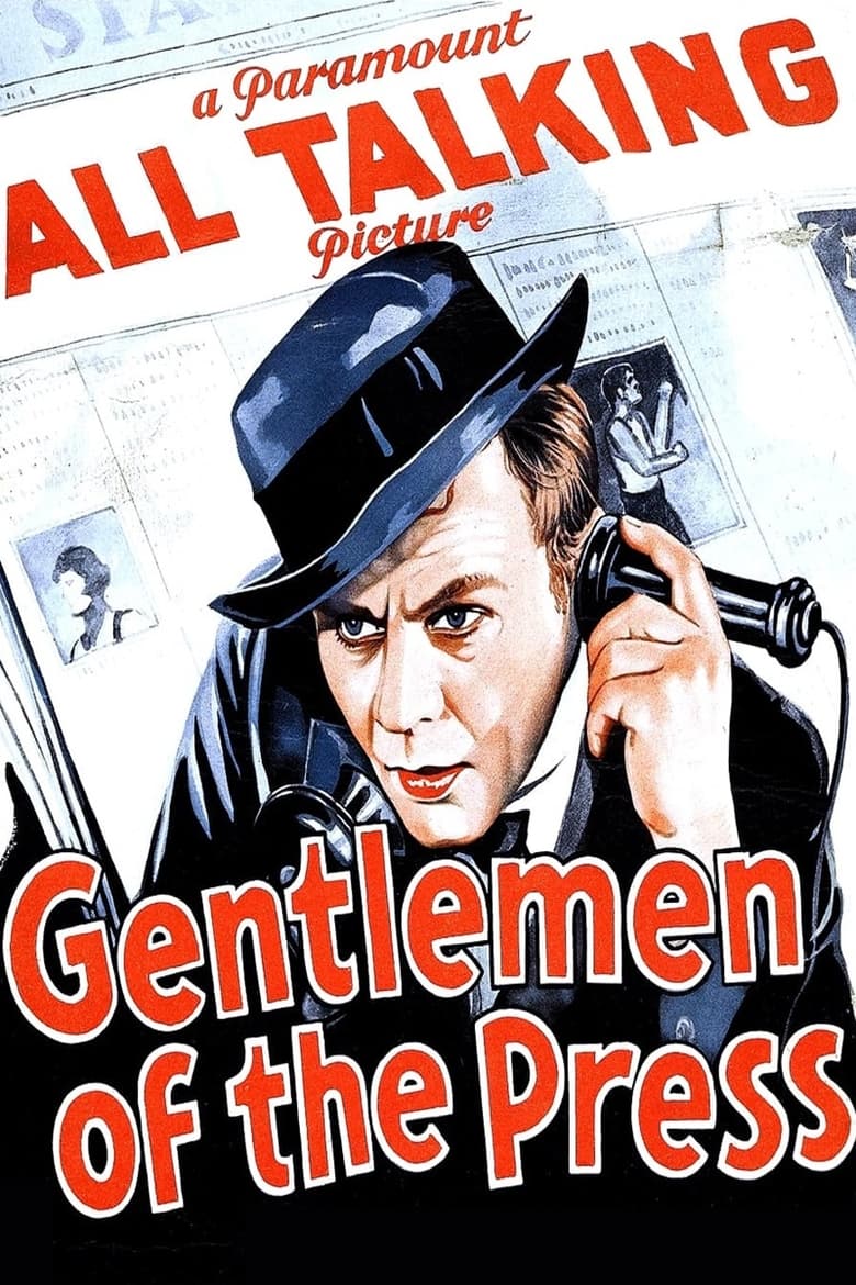 Poster of Gentlemen of the Press