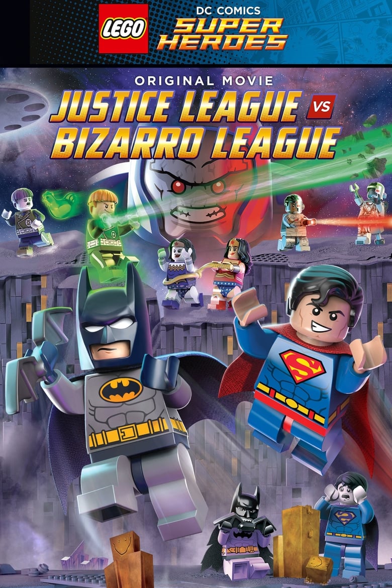 Poster of LEGO DC Comics Super Heroes: Justice League vs. Bizarro League