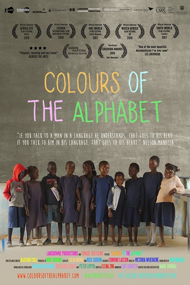 Poster of Colours of the Alphabet