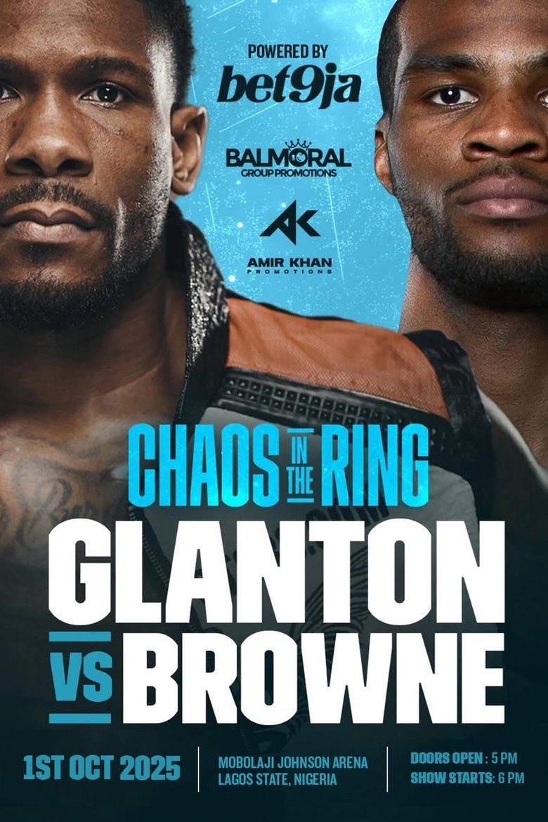 Poster of Brandon Glanton vs. Marcus Browne