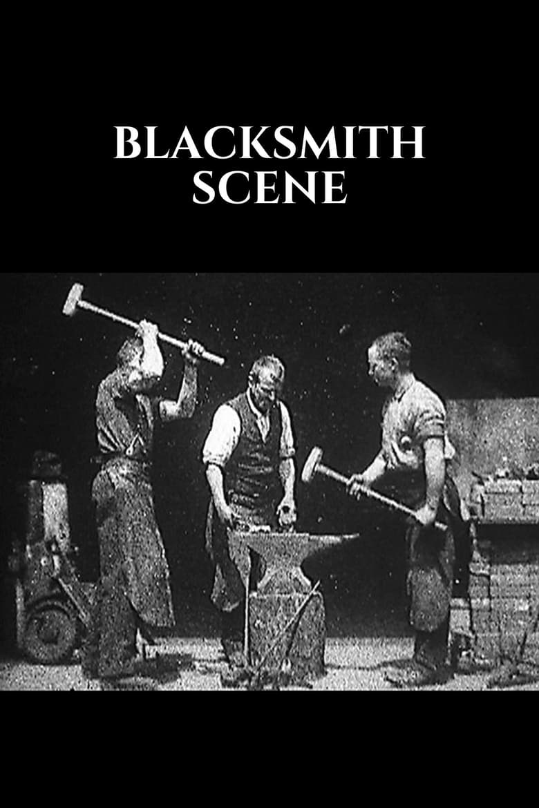 Poster of Blacksmithing Scene