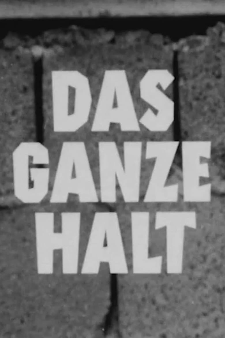 Poster of Das Ganze halt