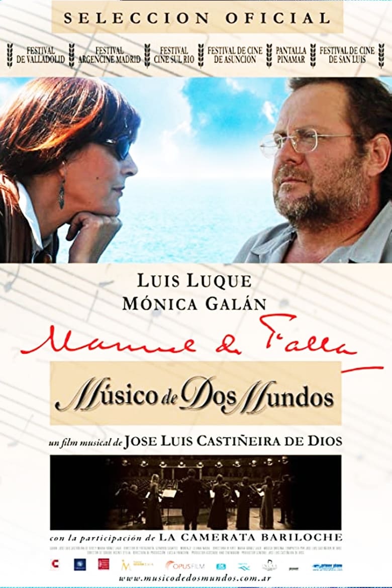 Poster of Manuel de Falla, músico de dos mundos