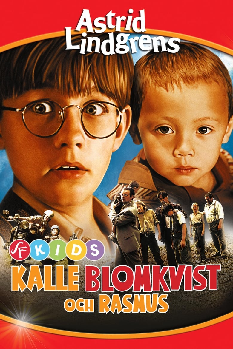 Poster of Kalle Blomkvist and Rasmus