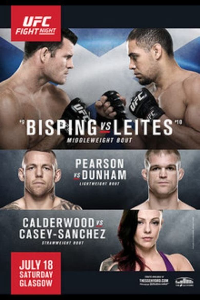 Poster of UFC Fight Night 72: Bisping vs. Leites