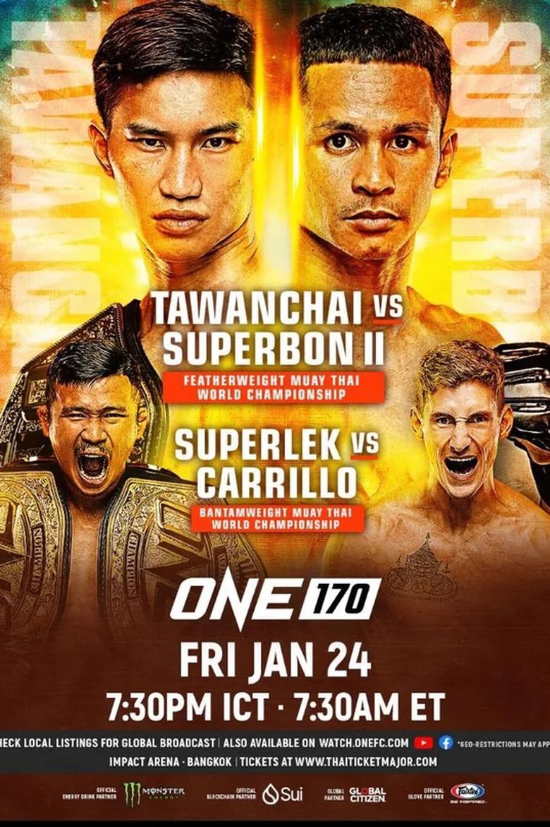 Poster of ONE 170: Tawanchai vs. Superbon 2