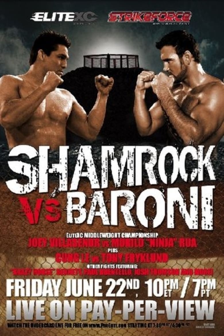 Poster of Strikeforce: Shamrock vs Baroni