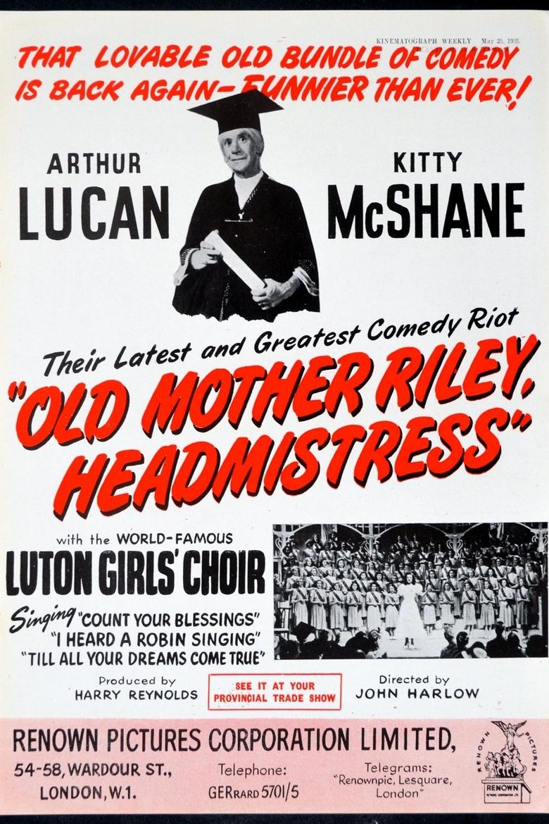 Poster of Old Mother Riley, Headmistress